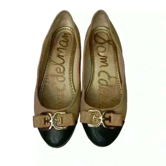 Sam Edelman Ballet Flat Tan Leather - Picture 1 of 8